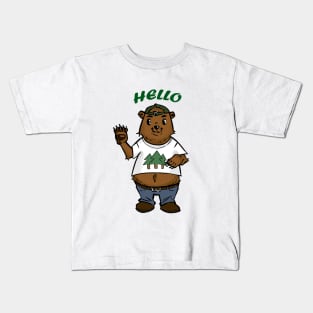 Hello, Bear Kids T-Shirt